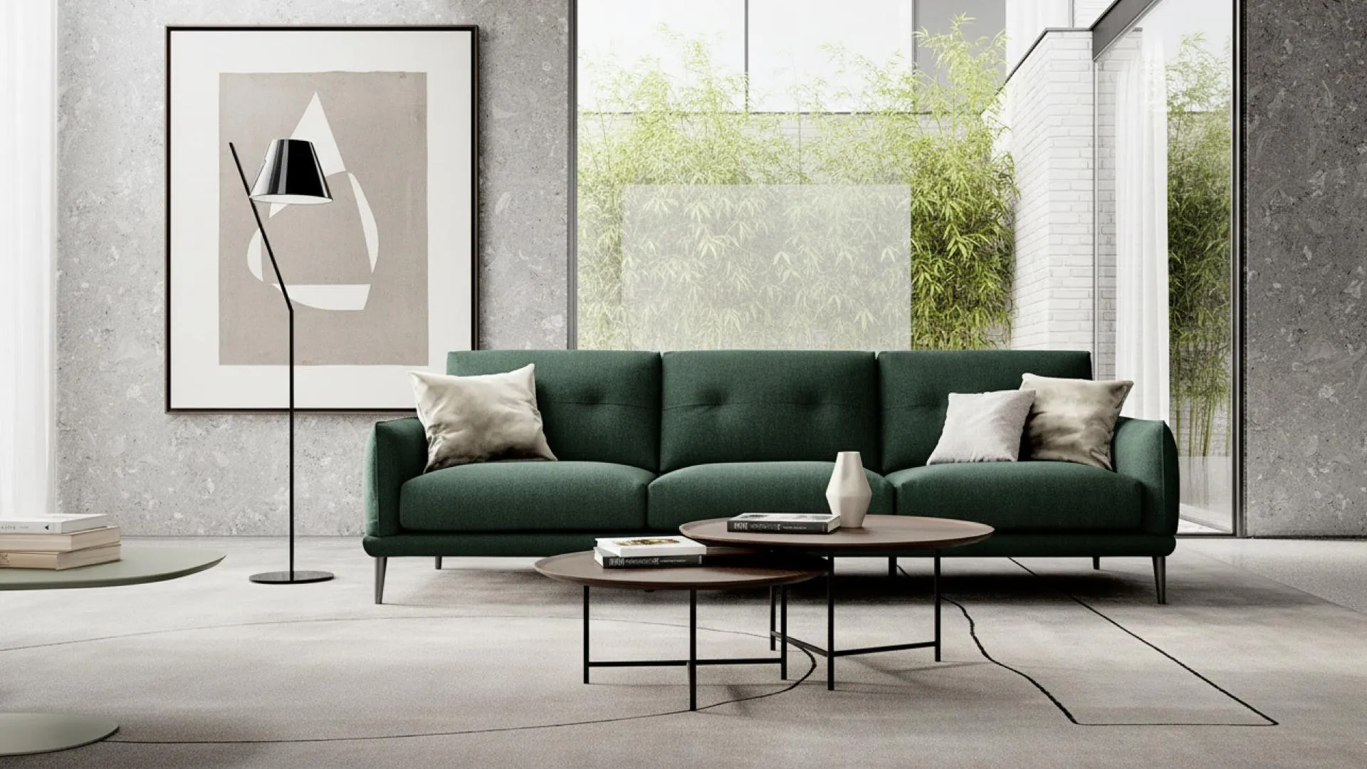 Divano elegante movimento relax