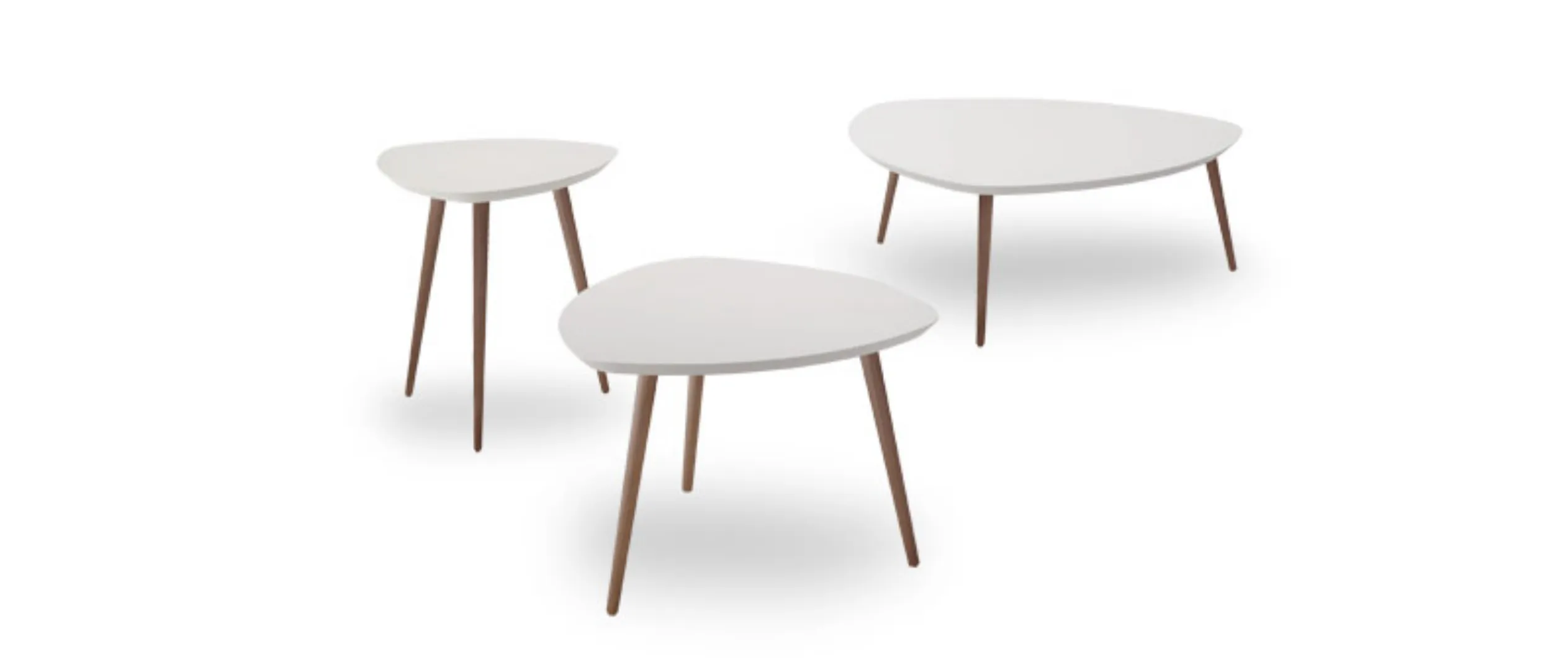 tavolino scandinavo in legno Gocce